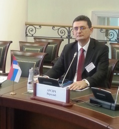 16 April 2015 National Assembly Deputy Speaker Veroljub Arsic at the CSTO PA Council meeting 